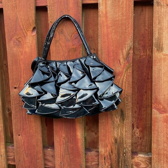 Squared By Sondra Robers Black Bag - Picture 2 of 7